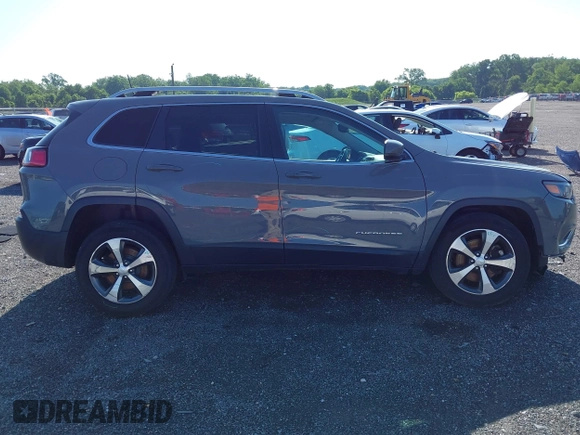 2021 Jeep Cherokee Limited with VIN 1C4PJMDX9MD177736, listed as a IAAI auction lot 42452851 with 62,430 mi miles and . Bid and sale history available at DreamBid. Image 14.