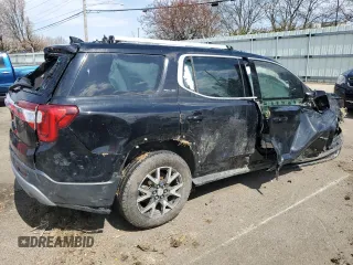 2021 GMC Acadia SLE z VIN 1GKKNKLA0MZ156362, wystawiony jako Copart lot #50412925 z przebiegiem Nie podano mil oraz Szkody całkowita. Historia ofert i sprzedaży dostępna na DreamBid. Obrazek 3.