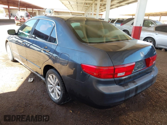 2005 Honda Accord LX z VIN 1HGCM56425A163857, wystawiony jako IAAI lot #41886185 z przebiegiem 227 442 mil mil oraz . Historia ofert i sprzedaży dostępna na DreamBid. Obrazek 3.