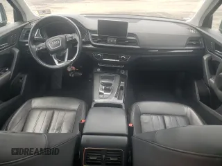 2018 Audi Q5 Premium Plus with VIN WA1BNAFYXJ2215267, listed as a Copart auction lot 60254005 with Not provided miles and Salvage title. Bid and sale history available at DreamBid. Image 8.