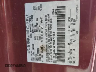 1998 Ford F-150 with VIN 1FTZX1720WNB71052, listed as a Copart auction lot 88342915 with 275,131 mi miles and Salvage title. Bid and sale history available at DreamBid. Image 12.
