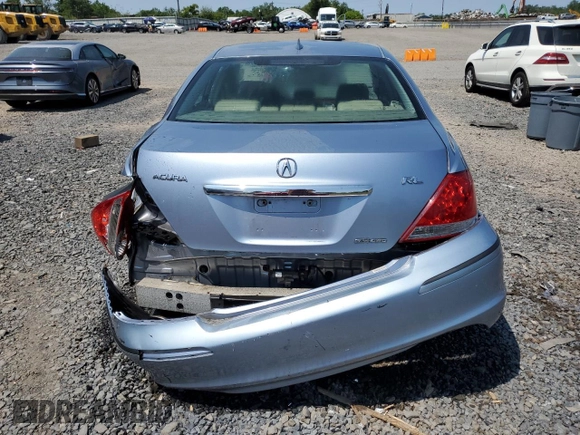 2005 Acura RL z VIN JH4KB16535C016659, wystawiony jako Copart lot #59172225 z przebiegiem 190 892 mil mil oraz Szkoda całkowita • Salvage title. Historia ofert i sprzedaży dostępna na DreamBid. Obrazek 6.