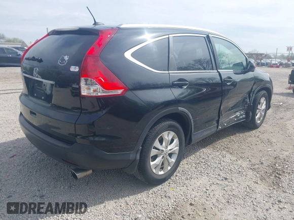 2012 Honda CR-V EX-L with VIN JHLRM3H76CC001626, listed as a IAAI auction lot 42122647 with 127,122 mi miles. Bid and sale history available at carsss.com. Image 4.