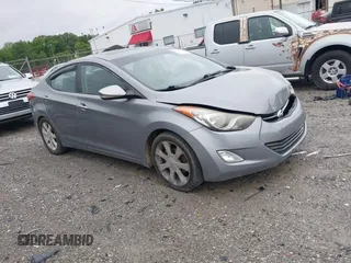 2012 Hyundai Elantra Limited with VIN KMHDH4AE6CU282875, listed as a IAAI auction lot 42341052 with 215,231 mi miles and . Bid and sale history available at DreamBid. Image 1.