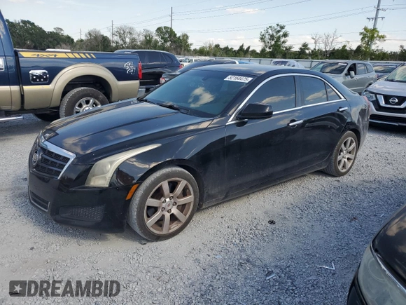 2014 Cadillac ATS Standard RWD with VIN 1G6AA5RX1E0107230, listed as a Copart auction lot 52164475 with 163,933 mi miles and Clean title. Bid and sale history available at DreamBid. Image 1.