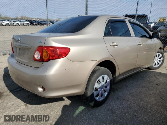 2010 Toyota Corolla with VIN 2T1BU4EE6AC277624, listed as a Copart auction lot 52351625 with Not Provided miles and Salvage Title. Bid and sale history available at DreamBid. Image 3.