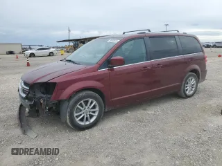 2018 Dodge Grand Caravan SXT with VIN 2C4RDGCG8JR183880, listed as a Copart auction lot 47767215 with 133,331 mi miles and Salvage Title. Bid and sale history available at DreamBid. Image 1.