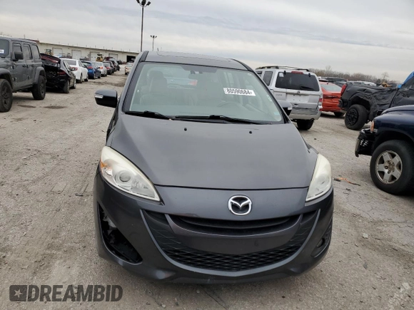 2014 Mazda 5 Grand Touring with VIN JM1CW2DL9E0176340, listed as a Copart auction lot 80590684 with 173,013 mi miles and Salvage title. Bid and sale history available at DreamBid. Image 5.