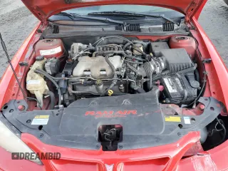 2001 Pontiac Grand Am GT with VIN 1G2NW52E51C111447, listed as a Copart auction lot 44349795 with 0 mi miles and Salvage Title. Bid and sale history available at carsss.com. Image 11.