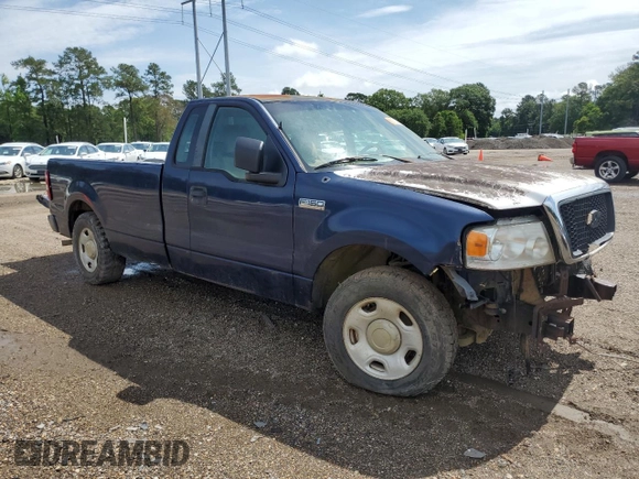 2007 Ford F-150 XL with VIN 1FTRF12247NA02924, listed as a Copart auction lot 58203315 with Not provided miles and Clean title. Bid and sale history available at DreamBid. Image 4.
