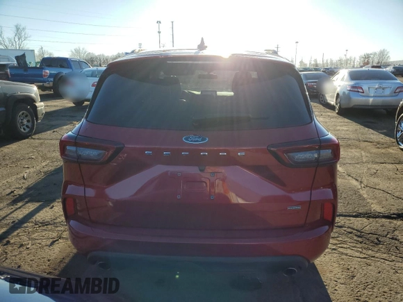 2024 Ford Escape ST-Line with VIN 1FMCU0MZ8RUA48390, listed as a Copart auction lot 78023324 with 1,427 mi miles and Clean Title. Bid and sale history available at DreamBid. Image 6.