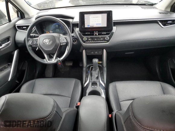 2023 Toyota Corolla Cross XLE with VIN 7MUDAABG1PV052040, listed as a Copart auction lot 51840315 with 43,228 mi miles and Salvage title. Bid and sale history available at DreamBid. Image 8.