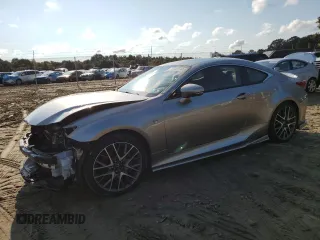 2017 Lexus RC with VIN JTHSM5BC4H5003210, listed as a Copart auction lot 70782574 with 38,545 mi miles and Salvage Title. Bid and sale history available at carsss.com. Image 1.