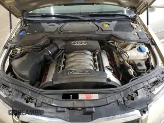 2005 Audi A8 L with VIN WAUML44EX5N009155, listed as a Copart auction lot 83332304 with Not Provided miles and Clean Title. Bid and sale history available at carsss.com. Image 11.