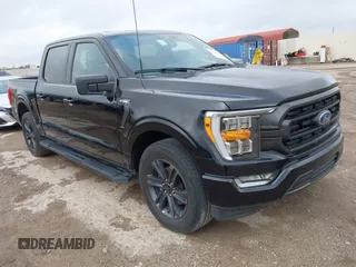 2023 Ford F-150 XL with VIN 1FTEW1C53PFC27708, listed as a IAAI auction lot 42654990 with 37,093 mi miles and . Bid and sale history available at DreamBid. Image 1.