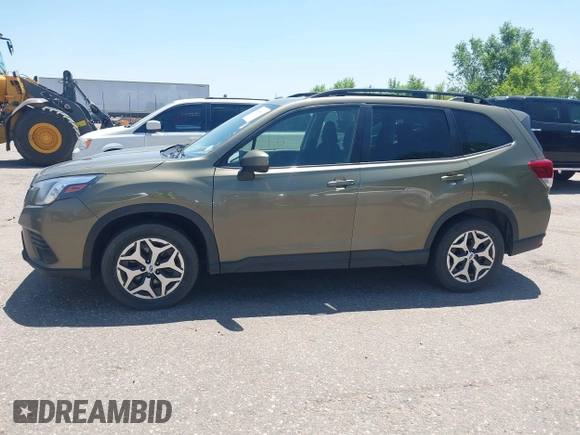 2023 Subaru Forester Premium with VIN JF2SKADC9PH423587, listed as a IAAI auction lot 42495411 with 72,423 mi miles and . Bid and sale history available at DreamBid. Image 14.