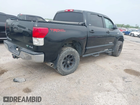 2013 Toyota Tundra 4WD Truck with VIN 5TFDW5F12DX318714, listed as a IAAI auction lot 41516584 with 1 mi miles. Bid and sale history available at carsss.com. Image 4.