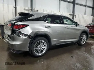2020 Lexus RX 450h with VIN 2T2JGMDA8LC049608, listed as a Copart auction lot 58068145 with 67,935 mi miles and Salvage title. Bid and sale history available at DreamBid. Image 3.