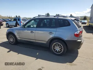 2004 BMW X3 3.0i with VIN WBXPA93484WC30120, listed as a Copart auction lot 51384465 with 113,330 mi miles and Salvage Title. Bid and sale history available at carsss.com. Image 2.