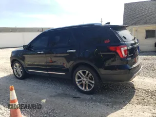 2016 Ford Explorer Limited with VIN 1FM5K8F83GGC97869, listed as a Copart auction lot 52881545 with 124,424 mi miles and Salvage Title. Bid and sale history available at DreamBid. Image 2.