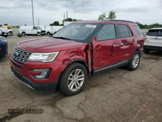 2017 Ford Explorer XLT с VIN 1FM5K7D80HGD01701, выставлен на аукционе Copart как лот 63578095 с пробегом 104 632 миль миль и Чистый • Clean title. История ставок и продаж доступна на DreamBid. Изображение 1.