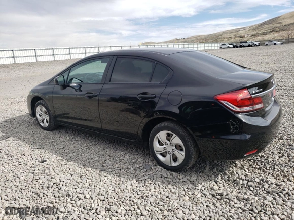2014 Honda Civic Sedan LX with VIN 2HGFB2F54EH554522, listed as a Copart auction lot 52421205 with 140,276 mi miles and Clean Title. Bid and sale history available at carsss.com. Image 2.