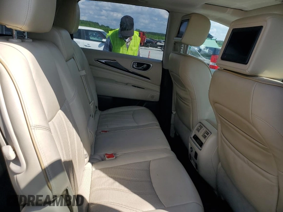 2015 Infiniti QX60 with VIN 5N1AL0MM5FC511649, listed as a Copart auction lot 54878025 with 158,232 mi miles and Salvage title. Bid and sale history available at DreamBid. Image 11.