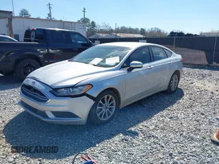 2017 Ford Fusion SE with VIN 3FA6P0HD6HR253807, listed as a IAAI auction lot 41679492 with 146,023 mi miles. Bid and sale history available at carsss.com. Image 2.