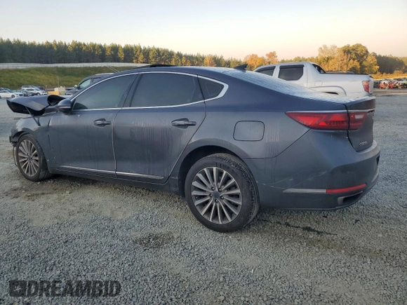 2017 Kia Cadenza Technology with VIN KNALC4J1XH5062777, listed as a Copart auction lot 77403494 with 141,754 mi miles and Salvage Title. Bid and sale history available at carsss.com. Image 2.