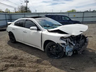 2012 Nissan Maxima SV with VIN 1N4AA5AP1CC840291, listed as a Copart auction lot 54147225 with 155,698 mi miles and Salvage title. Bid and sale history available at DreamBid. Image 4.