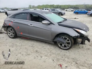 2012 Hyundai Sonata Limited with VIN 5NPEC4ACXCH350420, listed as a Copart auction lot 51709535 with 268,809 mi miles and Salvage Title. Bid and sale history available at carsss.com. Image 4.