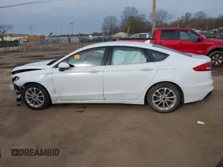 2020 Ford Fusion Hybrid SE with VIN 3FA6P0LU5LR195611, listed as a IAAI auction lot 41807998 with 128,439 mi miles. Bid and sale history available at carsss.com. Image 14.
