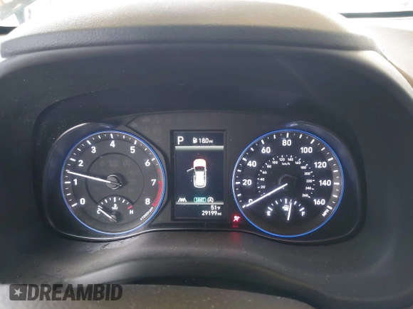 2022 Hyundai Kona SEL with VIN KM8K6CAB2NU857411, listed as a IAAI auction lot 41860564 with 29,199 mi miles and . Bid and sale history available at DreamBid. Image 7.