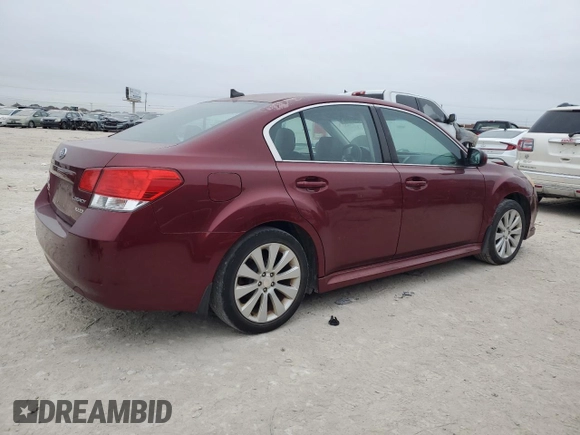 2011 Subaru Legacy Limited Power Moon with VIN 4S3BMBL60B3235623, listed as a Copart auction lot 42823195 with 190,355 mi miles and Clean title. Bid and sale history available at DreamBid. Image 3.
