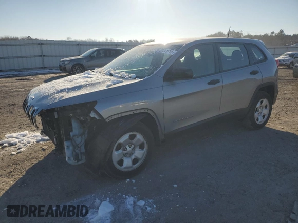 2016 Jeep Cherokee Altitude with VIN 1C4PJMAB1GW169745, listed as a Copart auction lot 87841715 with 80,155 mi miles and Salvage title. Bid and sale history available at DreamBid. Image 1.
