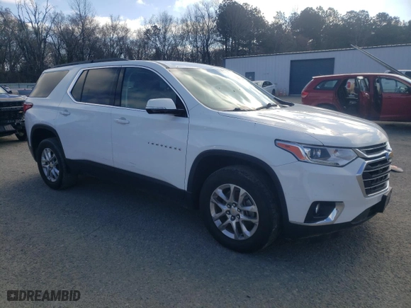 2020 Chevrolet Traverse LT Cloth with VIN 1GNERGKW3LJ172082, listed as a Copart auction lot 45282215 with 99,525 mi miles and Salvage Title. Bid and sale history available at carsss.com. Image 4.