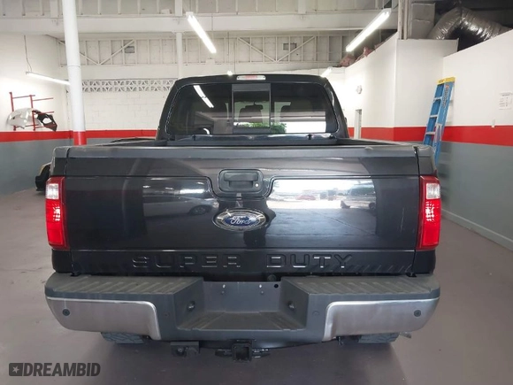 2015 Ford Super Duty F-250 SRW Lariat with VIN 1FT7W2BT1FED13599, listed as a IAAI auction lot 41987618 with 174,728 mi miles. Bid and sale history available at carsss.com. Image 17.