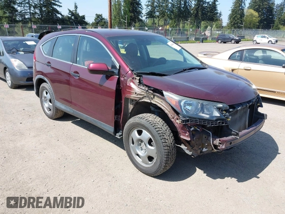 2014 Honda CR-V LX with VIN 5J6RM4H30EL064427, listed as a IAAI auction lot 42058346 with 68,408 mi miles. Bid and sale history available at carsss.com. Image 1.