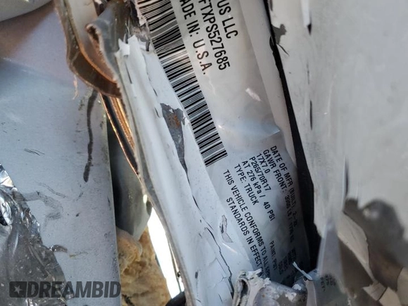2023 Ram 1500 Tradesman z VIN 1C6RR7FTXPS527685, wystawiony jako Copart lot #76786384 z przebiegiem Nie podano mil oraz Szkoda całkowita • Salvage title. Historia ofert i sprzedaży dostępna na DreamBid. Obrazek 13.