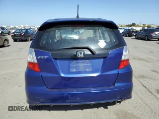 2009 Honda Fit Sport w/Navi with VIN JHMGE88639S037082, listed as a Copart auction lot 53303755 with 213,931 mi miles and Salvage Title. Bid and sale history available at carsss.com. Image 6.