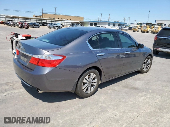 2015 Honda Accord Sedan LX with VIN 1HGCR2F35FA172397, listed as a Copart auction lot 52774005 with 81,283 mi miles and Salvage Title. Bid and sale history available at carsss.com. Image 3.