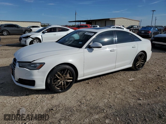 2016 Audi A6 2.0T Premium with VIN WAUCFAFC0GN039409, listed as a Copart auction lot 83972034 with 90,044 mi miles and Salvage Title. Bid and sale history available at carsss.com. Image 1.
