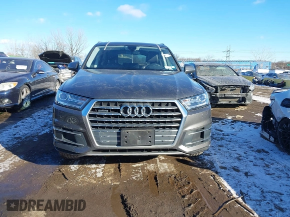 2019 Audi Q7 Premium with VIN WA1AHAF72KD016715, listed as a IAAI auction lot 41191179 with 62,762 mi miles and . Bid and sale history available at DreamBid. Image 13.