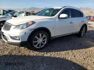2017 Infiniti QX50 with VIN JN1BJ0RR5HM402997, listed as a Copart auction lot 72995384 with 115,626 mi miles and Salvage Title. Bid and sale history available at carsss.com. Image 1.