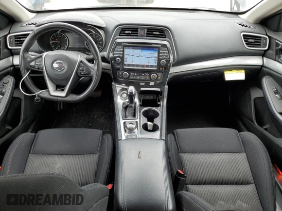 2017 Nissan Maxima SV with VIN 1N4AA6AP7HC385380, listed as a Copart auction lot 55068645 with 130,359 mi miles and Clean Title. Bid and sale history available at carsss.com. Image 8.