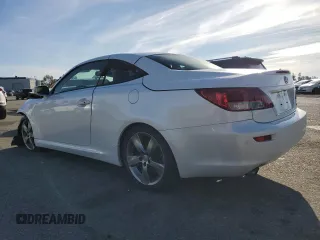 2011 Lexus IS 350 C z VIN JTHFE2C24B2506909, wystawiony jako Copart lot #45219735 z przebiegiem 116 426 mil mil oraz Szkoda całkowita • Salvage title. Historia ofert i sprzedaży dostępna na DreamBid. Obrazek 2.