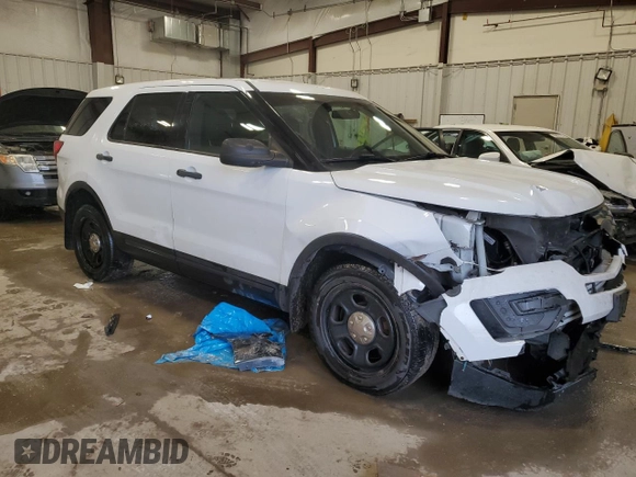 2016 Ford Utility Police Interceptor with VIN 1FM5K8AR7GGC67838, listed as a Copart auction lot 80341924 with 216,672 mi miles and Non Repairable. Bid and sale history available at carsss.com. Image 4.