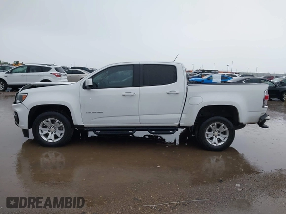 2022 Chevrolet Colorado 2WD LT with VIN 1GCGSCEN9N1182474, listed as a IAAI auction lot 42198842 with 83,484 mi miles and . Bid and sale history available at DreamBid. Image 14.