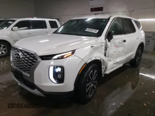 2021 Hyundai Palisade SE z VIN KM8R1DHE8MU203028, wystawiony jako Copart lot #83376714 z przebiegiem 50 800 mil mil oraz Szkoda całkowita • Salvage title. Historia ofert i sprzedaży dostępna na DreamBid. Obrazek 1.
