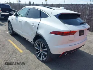 2019 Jaguar E-Pace SE with VIN SADFP2FX8K1Z70007, listed as a IAAI auction lot 42120274 with 32,487 mi miles and . Bid and sale history available at DreamBid. Image 3.